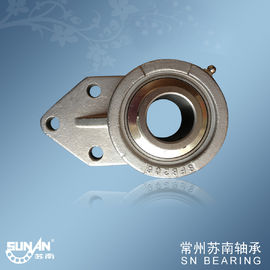 China Durable Stainless Steel Pillow Block Bearing SSUCFB206 , Building Bearings supplier