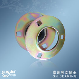China Pressed / Stamped Steel Pillow Block Bearings With Locking Collar SAPF207 UEPF207 distributor