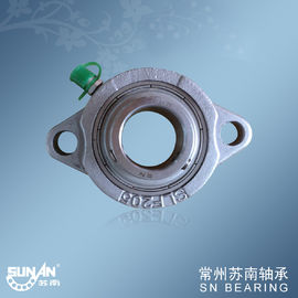 China Dia 25mm Stainless Steel Bearing Housing SSBLF205 / Hardware Bearings factory